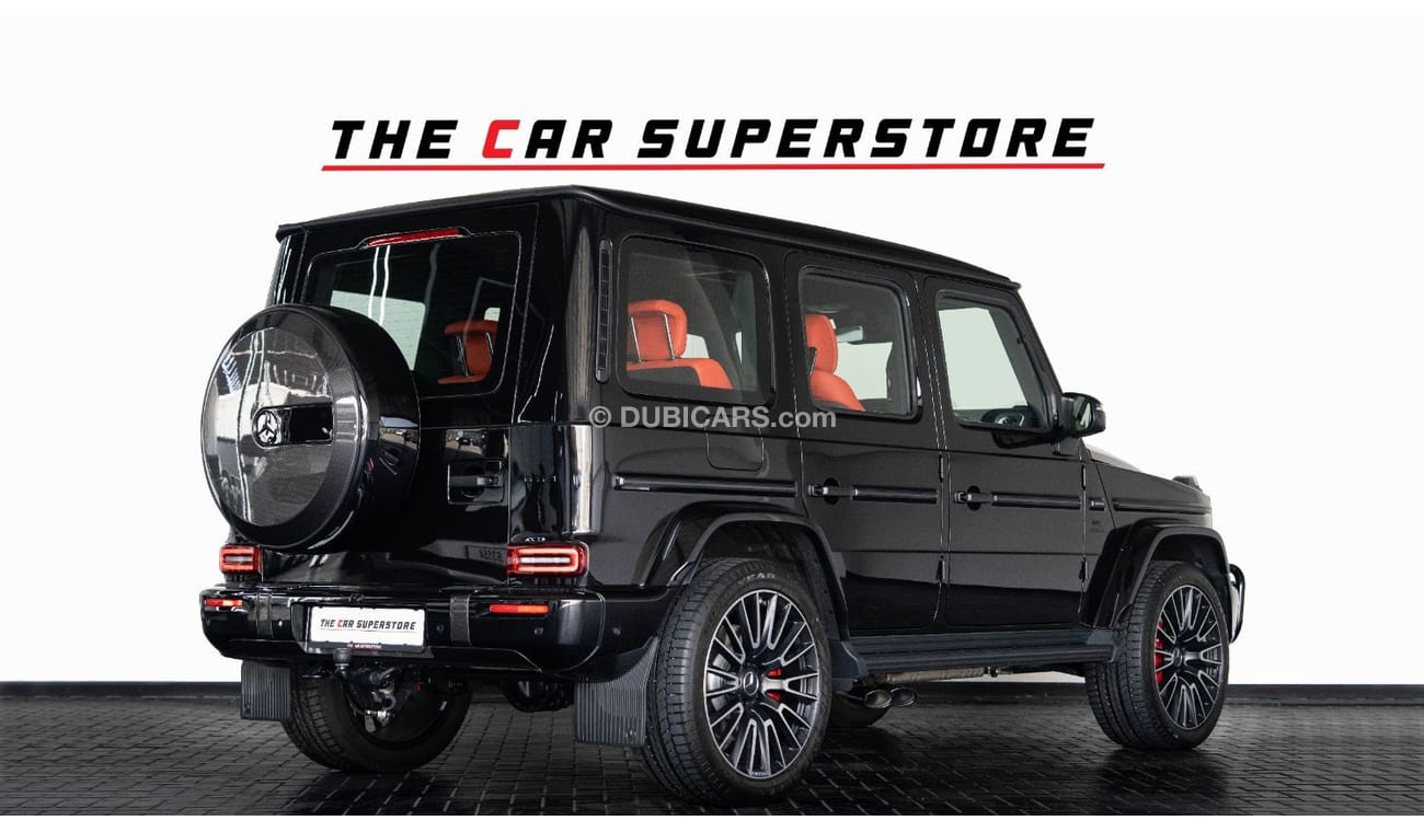 مرسيدس بنز G 63 AMG 2025 MERCEDES BENZ G63 AMG | DOUBLE NIGHT PACKAGE | CARBON PACKAGE | WARRANTY SERVICE TILL 2029