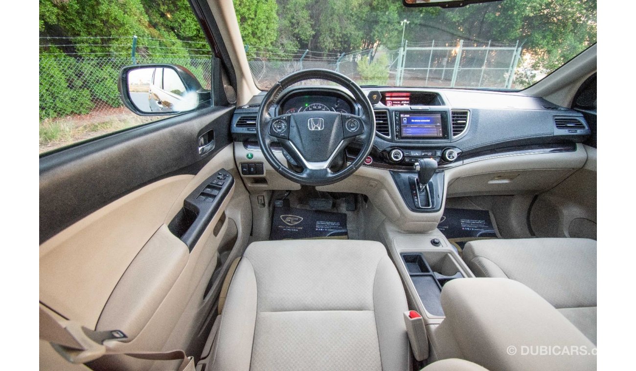 Honda CR-V 2015 | HONDA CR-V | EX 2.4L AWD | GCC SPECS | BLIND-SPOT CAMERA | ECO DRIVE | H00801