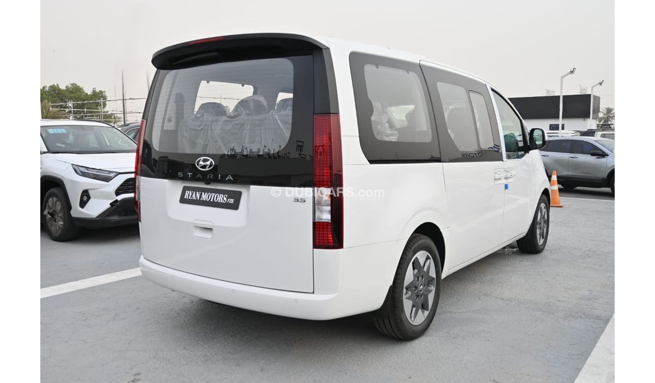 هيونداي ستاريا Hyundai Staria 3.5L Petrol, Van 9 Seats, Color White, Model 2024