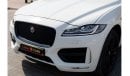 Jaguar F Pace Jaguar F-Pace R-Sport 2018 GCC under Warranty with Flexible Down-Payment.