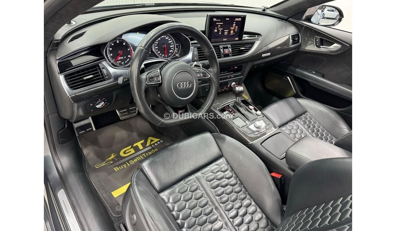 Audi RS7 TFSI Performance 4.0L 2016 Audi RS7 Quattro, Full Service History, Carbon Fiber Package, Excellent C