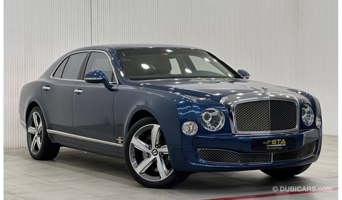 بنتلي مولسان 2016 Bentley Mulsanne Speed, Service History, Full Options, Low Kms, Excellent Condition, GCC