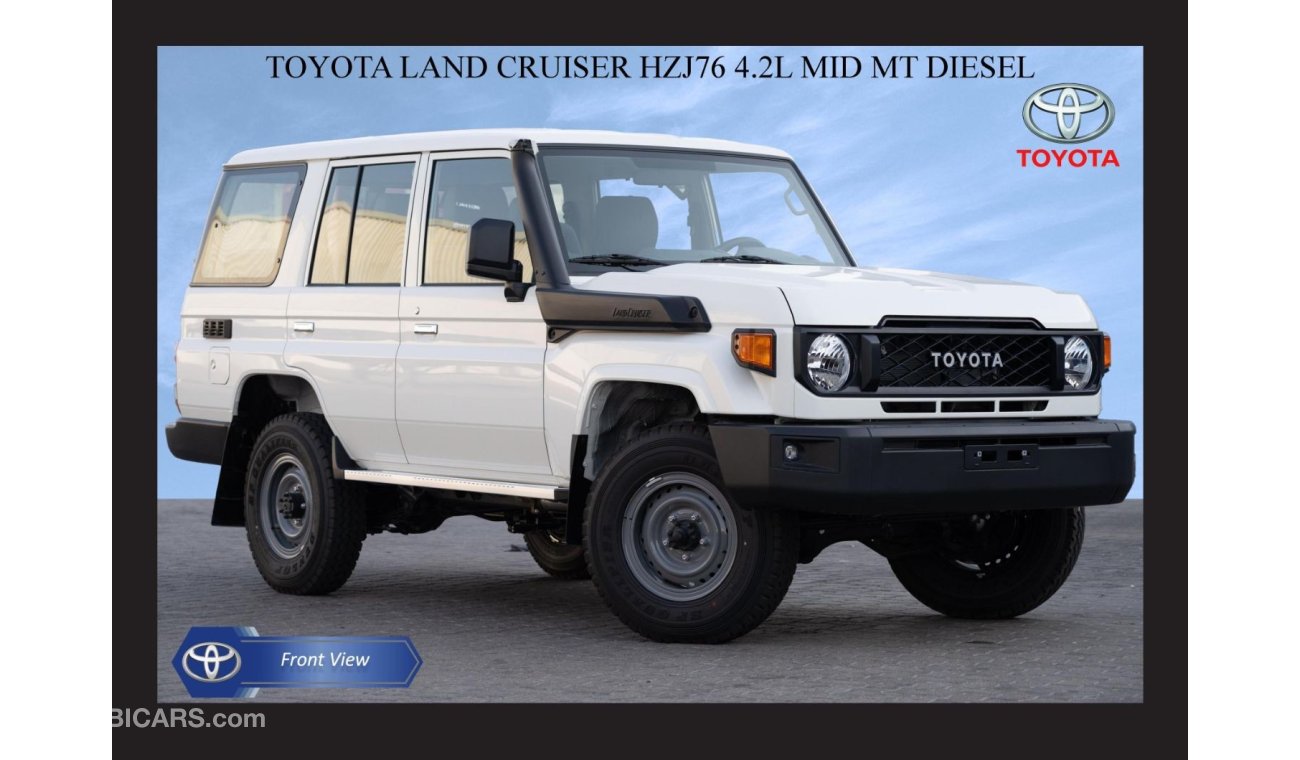 تويوتا لاند كروزر هارد توب TOYOTA LAND CRUISER HZJ76 4.2L MID M/T DSL 2024 Model Year Export Only