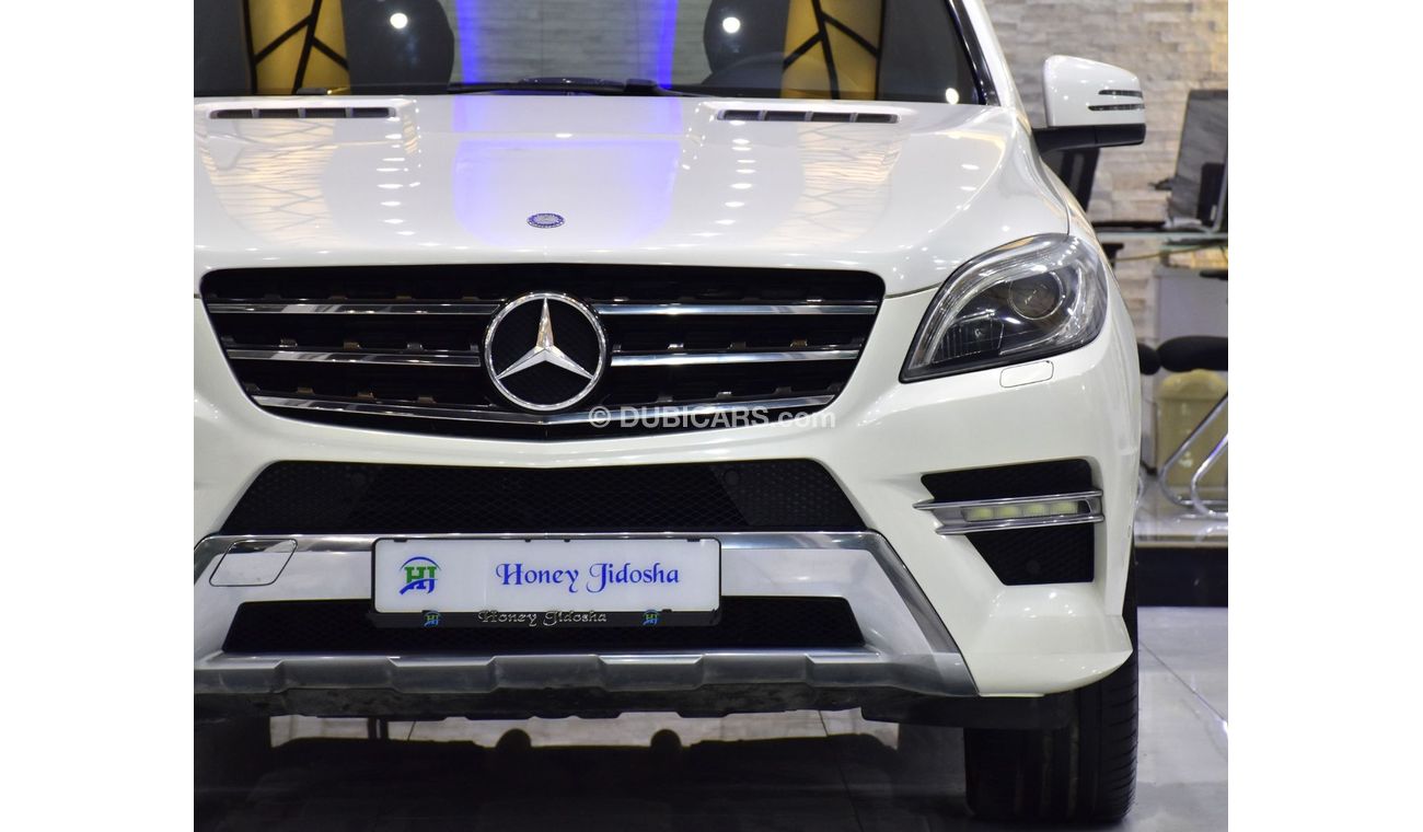 مرسيدس بنز ML 500 EXCELLENT DEAL for our Mercedes Benz ML500 4Matic ( 2013 Model ) in White Color GCC Specs