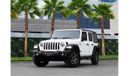 Jeep Wrangler | 3,329 P.M  | 0% Downpayment | Agency Warraanty & Service Contract!