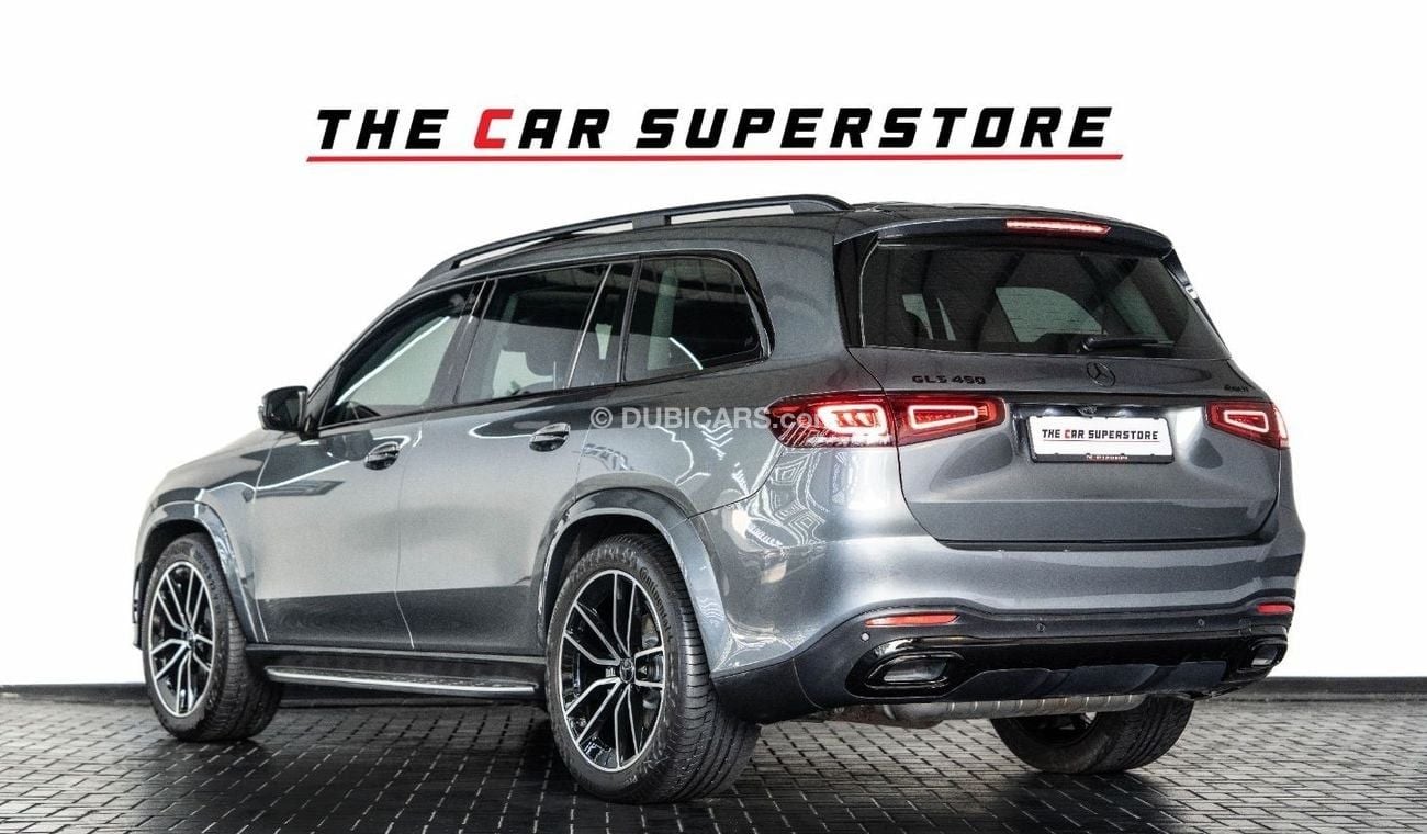 مرسيدس بنز GLS 450 Premium + 3.0L (367 HP) 2020-MERCEDES BENZ GLS 450 4matic AMG Line 7 Seater-GCC-FSH WITH GARGASH-WAR