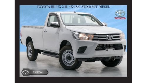 Toyota Hilux TOYOTA HILUX 2.4L 4X4 S/C STD(i) M/T DSL 2024 Model Year Export Only