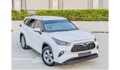 Toyota Highlander 2020 Hybrid GCC In Excellent Conditions Top Of The Range