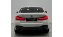 بي أم دبليو 540i M Sport 3.0L 2021 BMW 540i M-Sport, Feb 2026 BMW Warranty + Service Pack, Low Kms, GCC