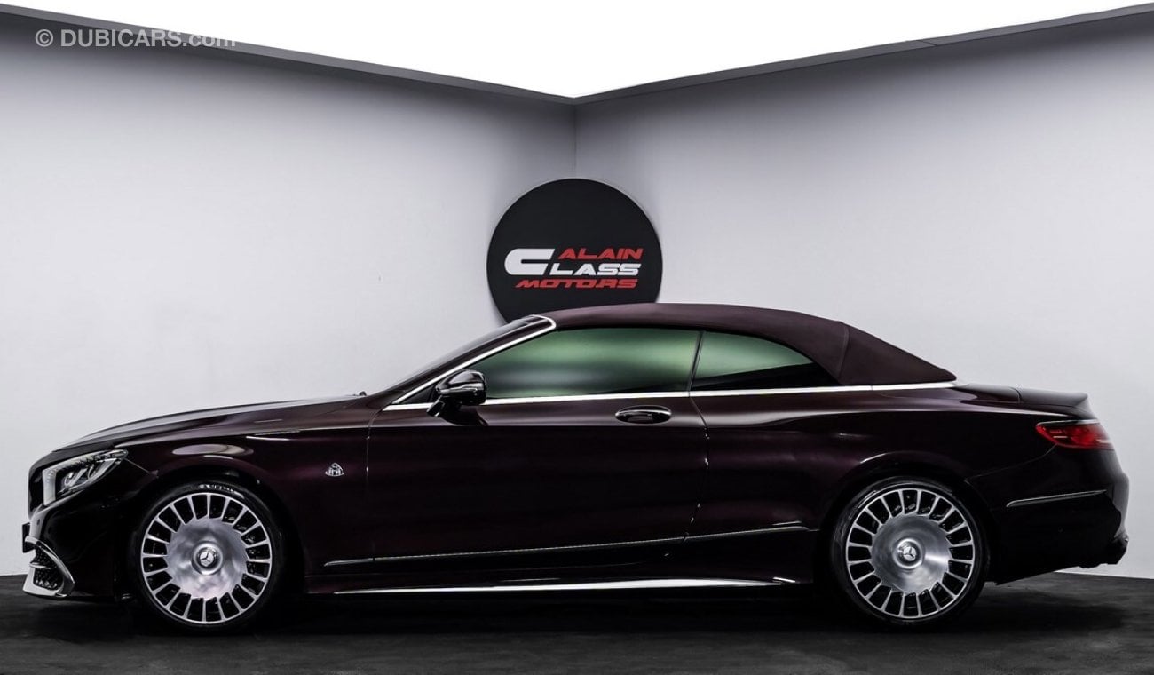 مرسيدس بنز S650 Maybach Cabriolet 1 of 300 2018 - Euro