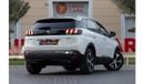 بيجو 3008 GT 1.6L Peugeot 3008 GT Line 2021 GCC under Agency Warranty and Service Contract with Flexible Down-