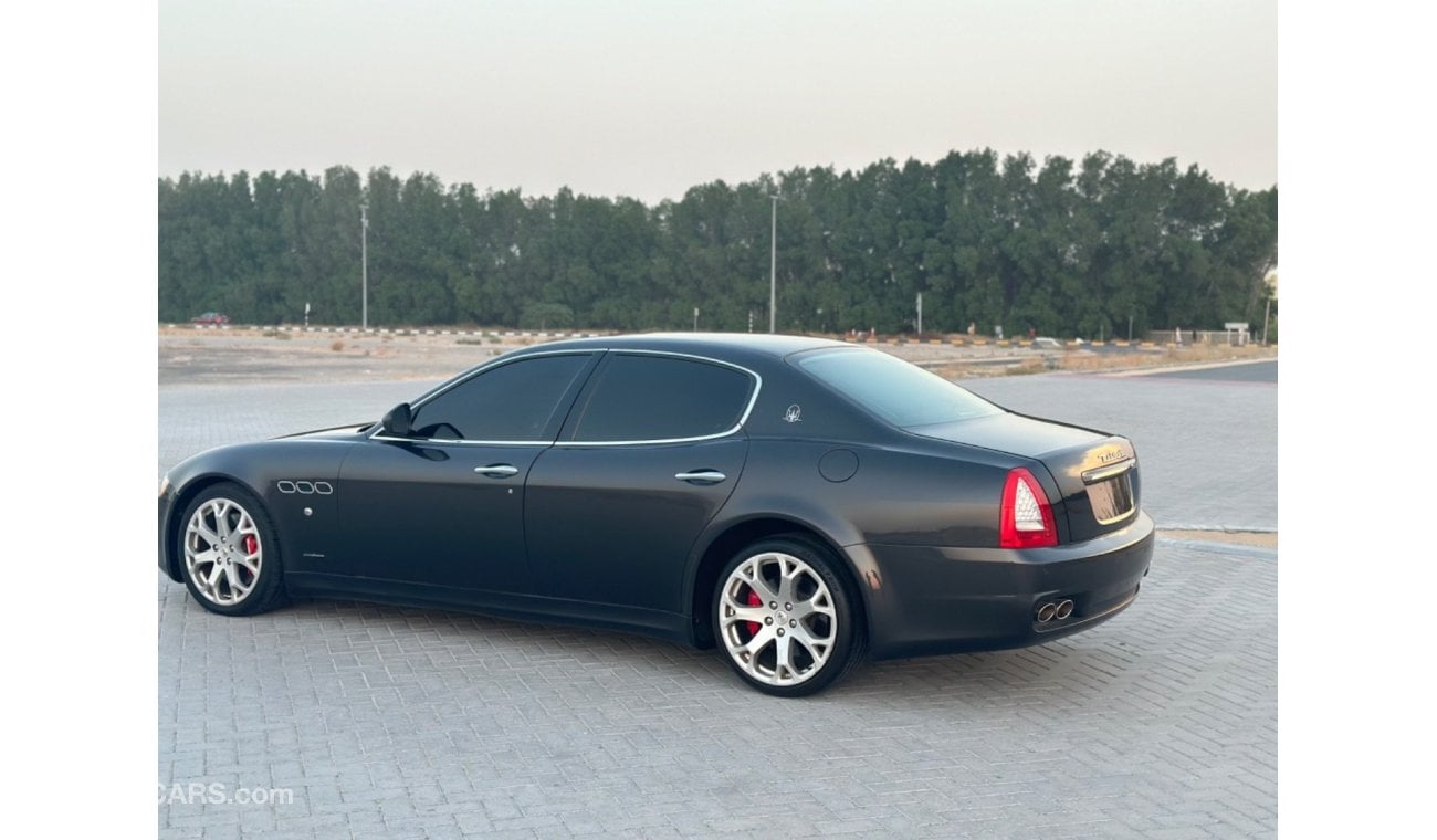 Maserati Quattroporte MODEL 2009 GCC CAR PERFECT CONDITION INSIDE AND OUTSIDE FULL OPTION