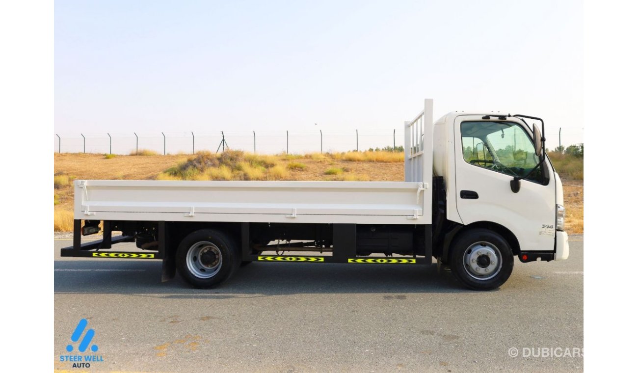 هينو 300 714 Series Pick Up Cargo Body - 4.0L RWD - DSL MT - Low Mileage - Good Condition - Book Now!