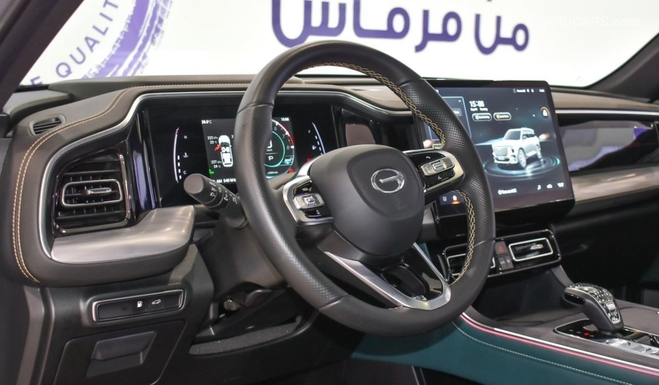 GAC GS8 2.0L TURBO | GCC | WARRANTY | PRE-OWNED BY GARGASH PURPLE