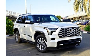 تويوتا سيكويا 2025 TOYOTA SEQUOIA 1794 EDITION HYBRID V6 3.5L 4WD 7-SEATER AUTOMATIC