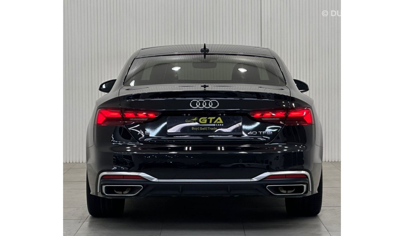 Audi A5 40 TFSI Sport 2020 Audi A5 40 TFSI, 2028 Agency Warranty, Full Service History, GCC