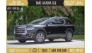 GMC Acadia AED 1,668/month 2022 GMC ACADIA | SLE GCC | WARRANTY: VALID UNTIL 13/09/2025 OR 60,000KM | G42402