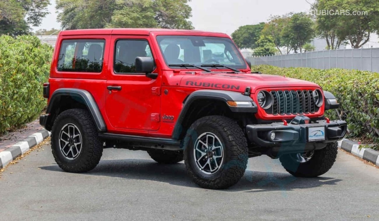 Jeep Wrangler Rubicon V6 3.6L 4X4 , 2024 GCC , 0Km , With 3 Years or 60K Km Warranty @Official Dealer