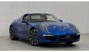 Porsche 911 2014 Porsche 911 Targa 4, Full Service History