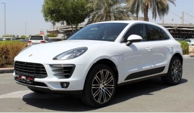 Porsche Macan S PORSCHE MACAN S 2017 GCC FULL OPTION SINGLE OWNER IN MINT CONDITION