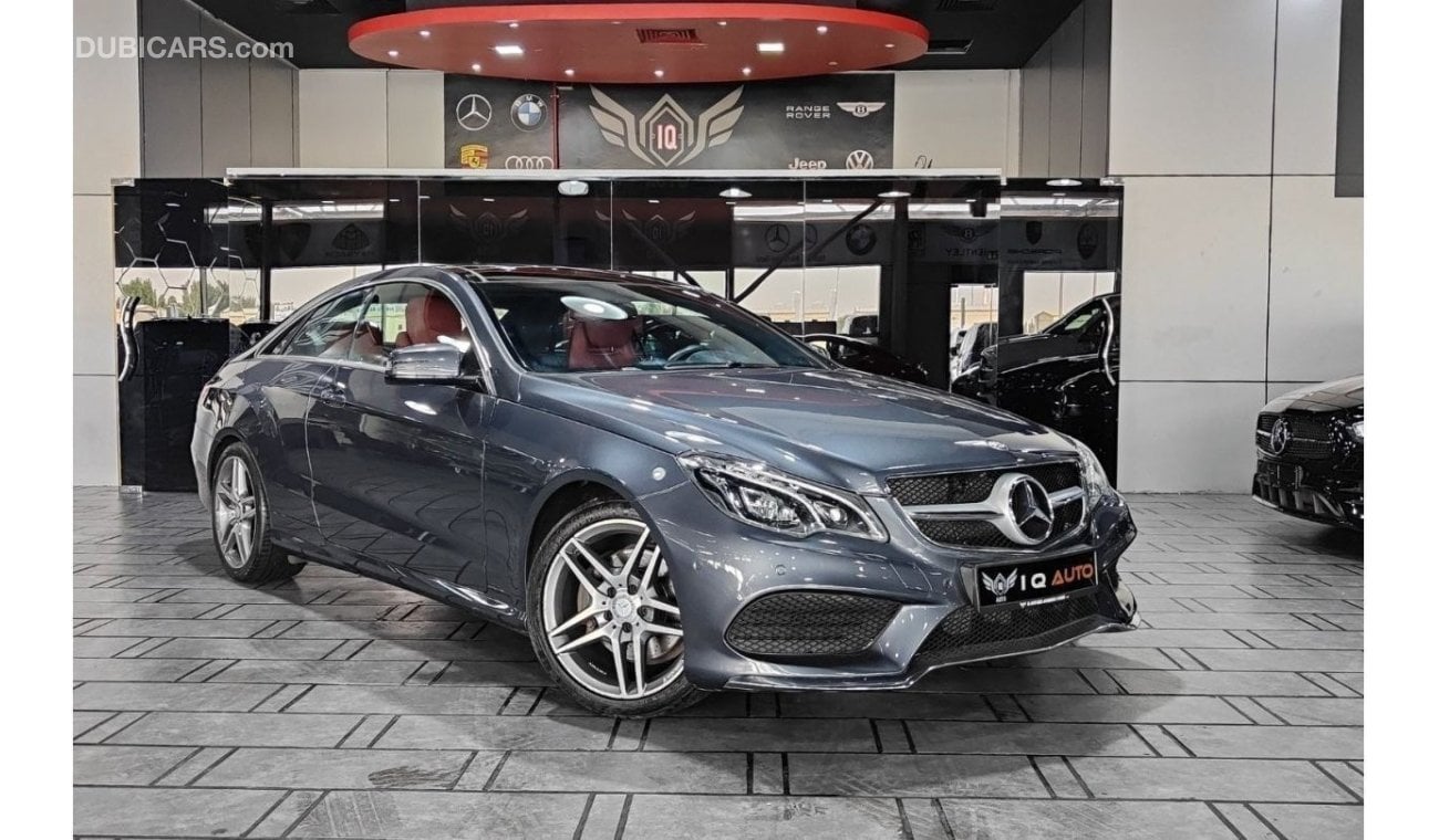 مرسيدس بنز E200 كوبيه AED 2,000 P.M | 2015 MERCEDES-BENZ E 200 COUPE AMG KIT 1.8L | GCC || FULL PANORAMIC VIEW