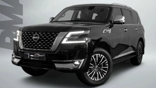 نيسان باترول 2023 Nissan Patrol Platinum / Full Service History / Nissan Warranty and Service Pack