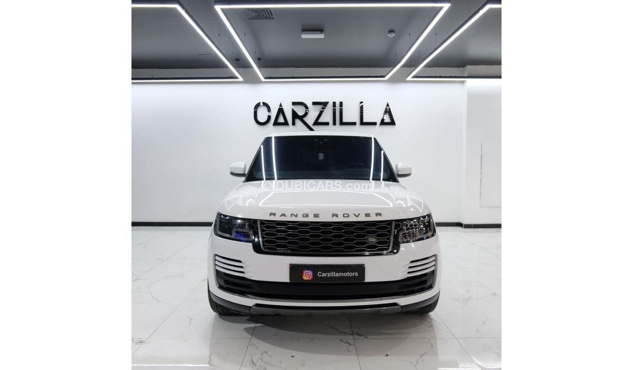 لاند روفر رينج روفر HSE 3.0L (380 HP) Land Rover Range Rover Vogue HSE 2019 Supercharged 4WD White 2 Keys FSH AI Tayer