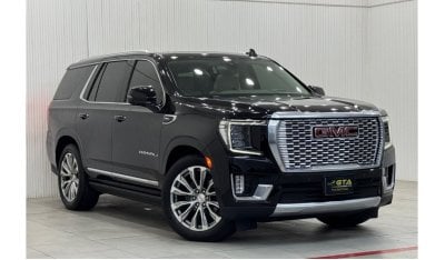 جي أم سي يوكون 2021 GMC Yukon Denali, May 2025 Al Ghandi Agency Warranty + Service Pack, Full Service History, GCC