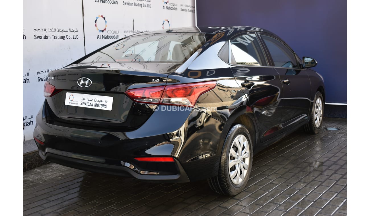 Hyundai Accent AED 719 PM | 1.6L GL GCC DEALER WARRANTY