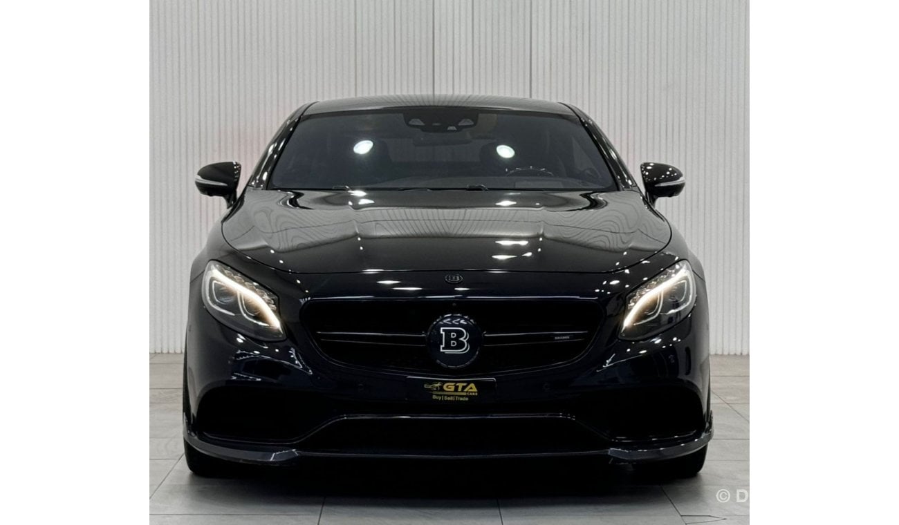 مرسيدس بنز S 63 AMG كوبيه 2014 Brabus 850 Coupe