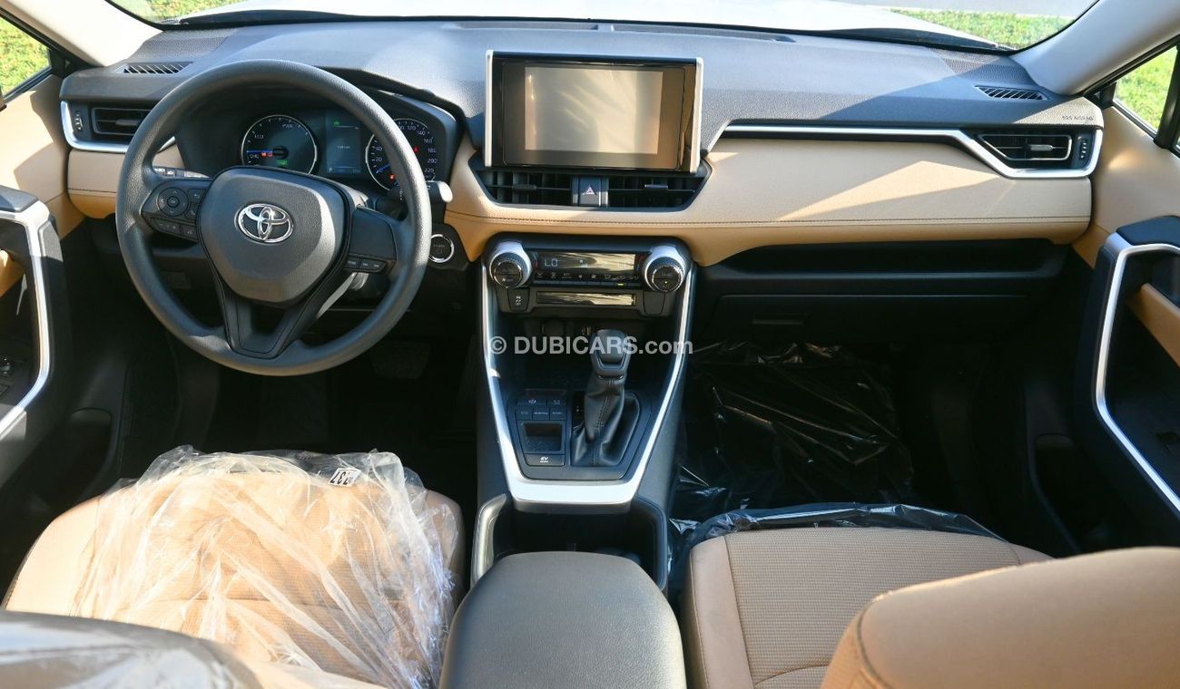 تويوتا راف ٤ Toyota RaV4  2.5L 2024 Hybrid automatic  Drive Mode black outside beige inside