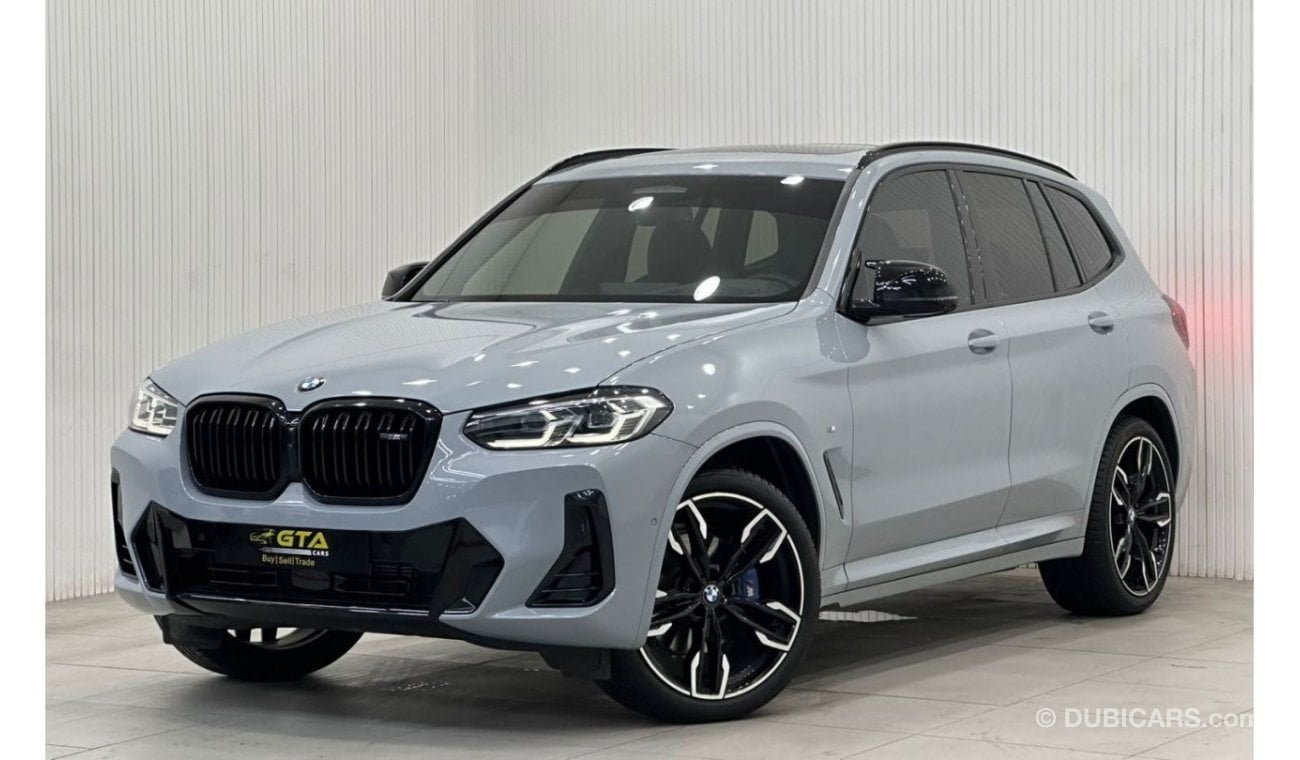 بي أم دبليو X3 2024 BMW X3 M40i M-Sport, 5 Years BMW Warranty + Service Pack, Full Options, Low Kms, GCC