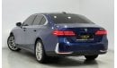 بي أم دبليو 520i 2024 BMW 520i, BMW Warranty + Service Pack, Excellent Condition, GCC