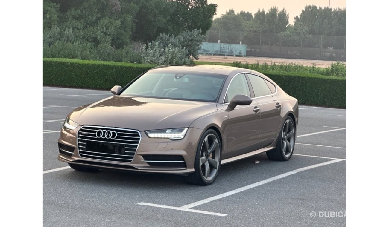 Audi A7 35 FSI quattro Exclusive MODEL 2015 GCC CAR PERFECT CONDITION INSIDE AND OUTSIDE FULL OPTION PANORAM