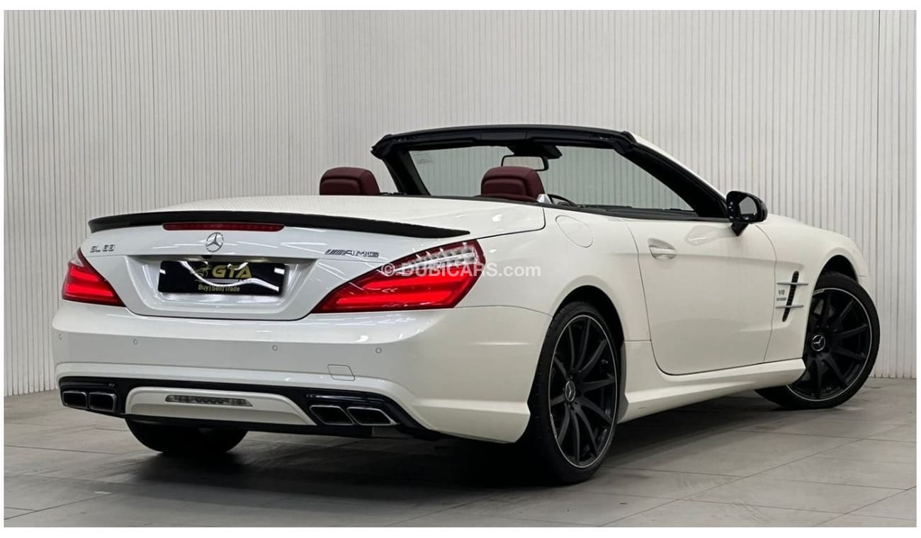 Mercedes-Benz SL 63 AMG Std 2015 Mercedes Benz SL63 AMG Roadster, Full Mercedes Service History, Very Low Kms, GCC