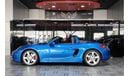 Porsche 718 Boxster 2015 PORSCHE BOXSTER S | CONVERTIBLE | COUPE | LOW KM | 3.4L | GCC