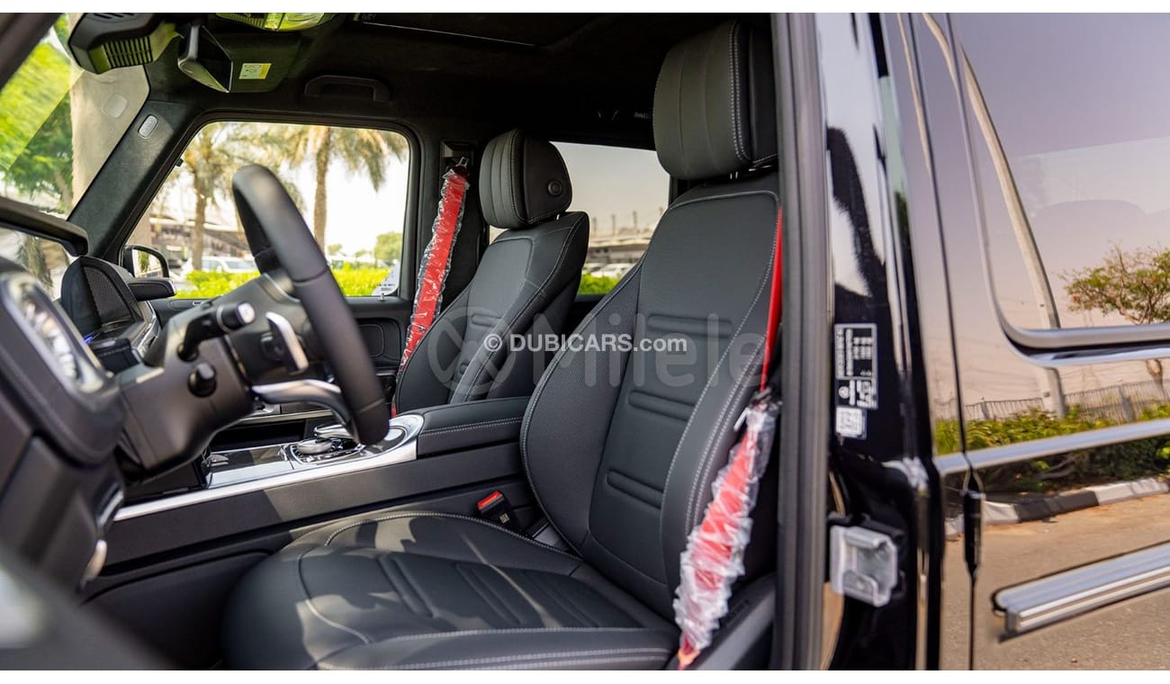 Mercedes-Benz G 500 4.0L PETROL – OBSIDIAN BLACK: SUNROOF, 360 CAM, NIGHT PACKAGE