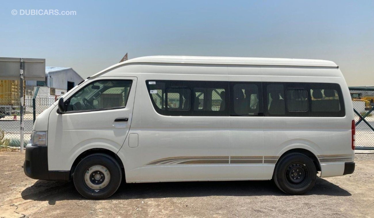 تويوتا هاياس 2024 Toyota Hiace (Old-Shape) High-Roof 16-Seater Passenger Van 2.7L 4-Cyl Petrol M/T RWD Only For E