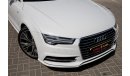 أودي A7 Audi A7 35FSI Quattro S-line 2018 GCC under Warranty with Flexible Down-Payment.