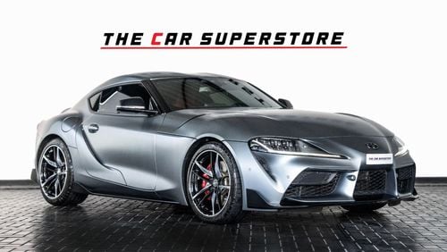 Toyota Supra GR 3.0L A/T 2022-TOYOTA SUPRA GR-GCC-SPECIAL COLOR-FSH WITH AL FUTTAIM-SERVICE CONTRACT AND WARRANTY