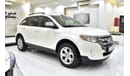 Ford Edge EXCELLENT DEAL for our Ford Edge SEL AWD ( 2013 Model ) in White Color GCC Specs