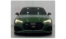 Audi RS5 TFSI quattro 2021 Audi RS5 Quattro Sportback, 2025 Audi Warranty, 2027 Audi Service Pack, Full Optio