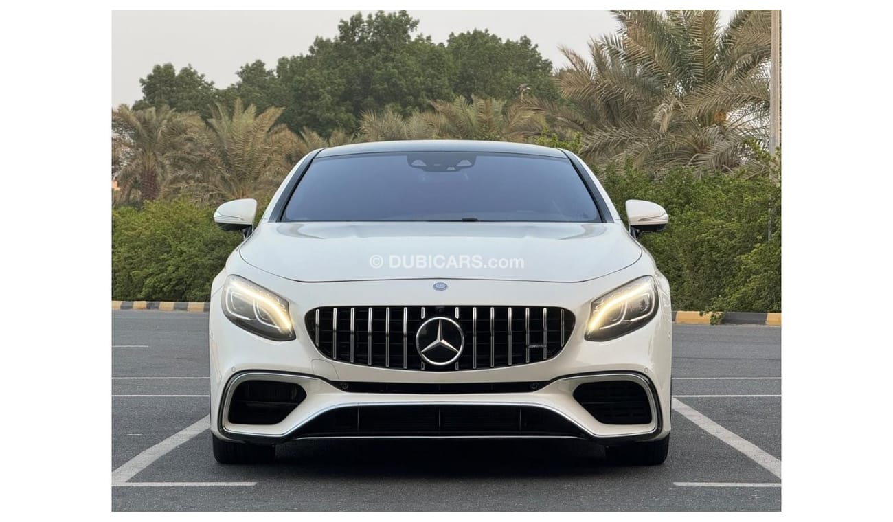 مرسيدس بنز S 550 كوبيه 2600 Monthly payment / S550 2017 / full option / Canadian spece