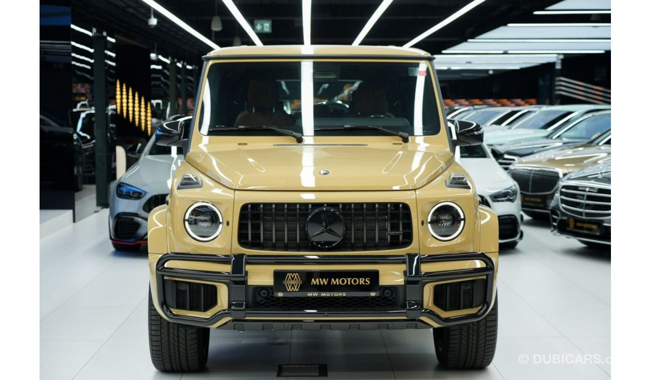 مرسيدس بنز G 63 AMG Mercedes-Benz G63 | 2025 GCC 0km | Agency Warranty | AMG | 22 Inch Rims | Double Night Package