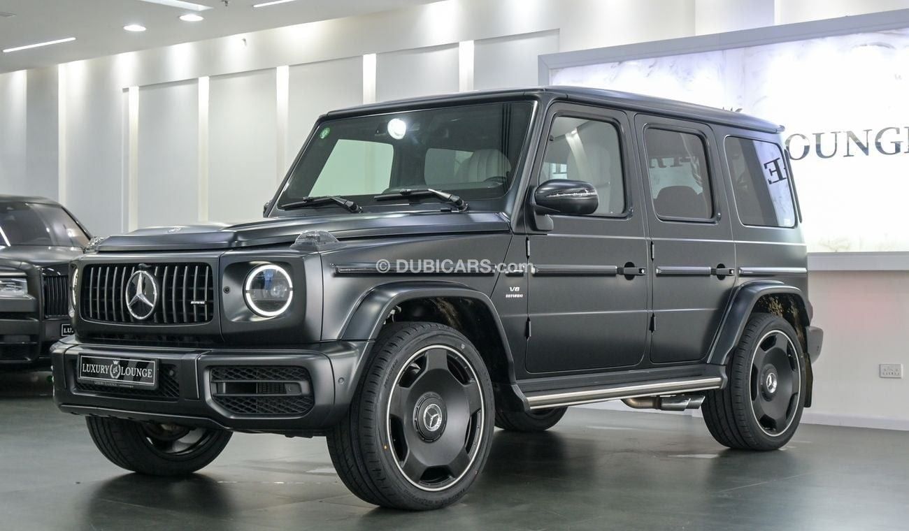 مرسيدس بنز G 63 AMG MERCEDES-BENZ G63 AMG BITURBO  DOUBLE NIGHT PACKAGE, MAYBACH WHEELS, FULL CARBON. IN EXCELLENT CONDI