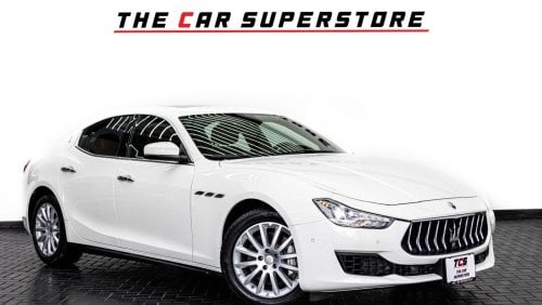 Maserati Ghibli Std 2019 - MASERATI GHIBLI - GCC - 1 YEAR WARRANTY - FULL AGENCY HISTORY - IMMACULATE CAR