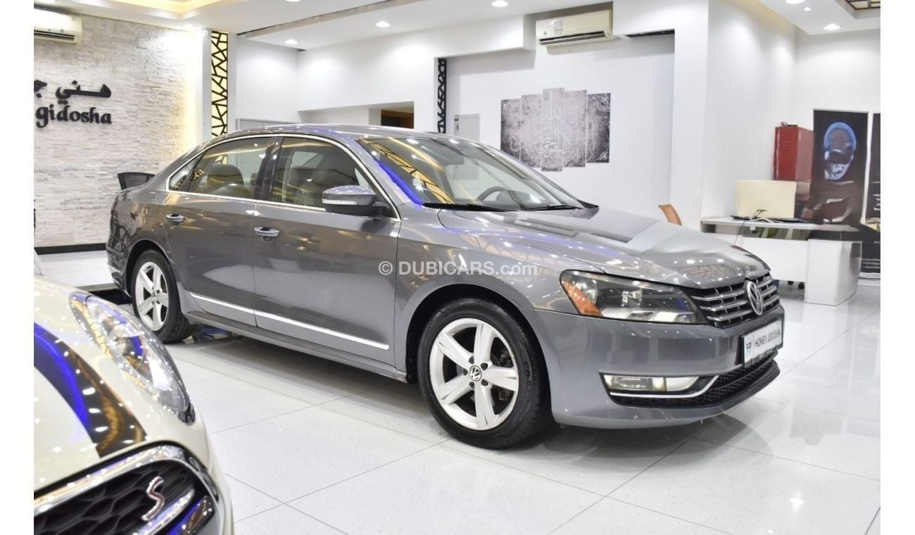 Volkswagen Passat EXCELLENT DEAL for our Volkswagen Passat ( 2013 Model ) in Silver / Grey Color GCC Specs