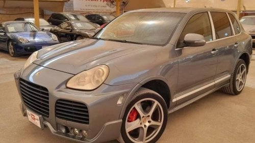 بورش كايان توربو PORSCHE CAYENNE TURBO 4.5L 2006 WITH SUNROOF, ELECTRIC LEATHER SEATS, T.V NAVIGATION AND MUCH MORE