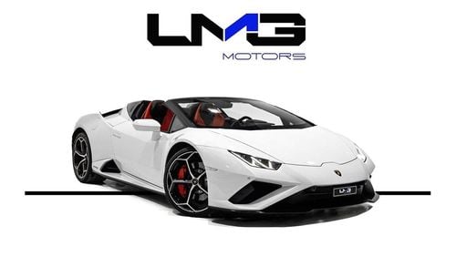 Lamborghini Huracan Evo Spyder 2 YEARS WARRANTY AND SERVICE PACKAGE | HURACAN EVO SPYDER RWD | TWO TONE INT | FRONT LIFTER