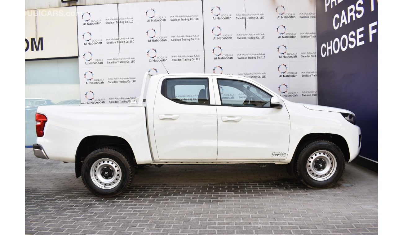 Peugeot Landtrek AED 1149 PM | 2.4L MT PICKUP 4WD GCC AGENCY WARRANTY UP TO 2028 OR 100K KM